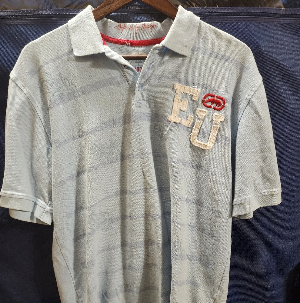 Vintage y2k ECKO Polo Shirt